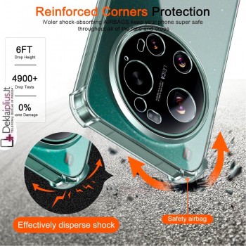 Silikoninis-Anti shock dėklas - permatomas (Xiaomi 17 Ultra) Silikoninis-Anti shock dėklas - permatomas (Xiaomi 17 Ultra)